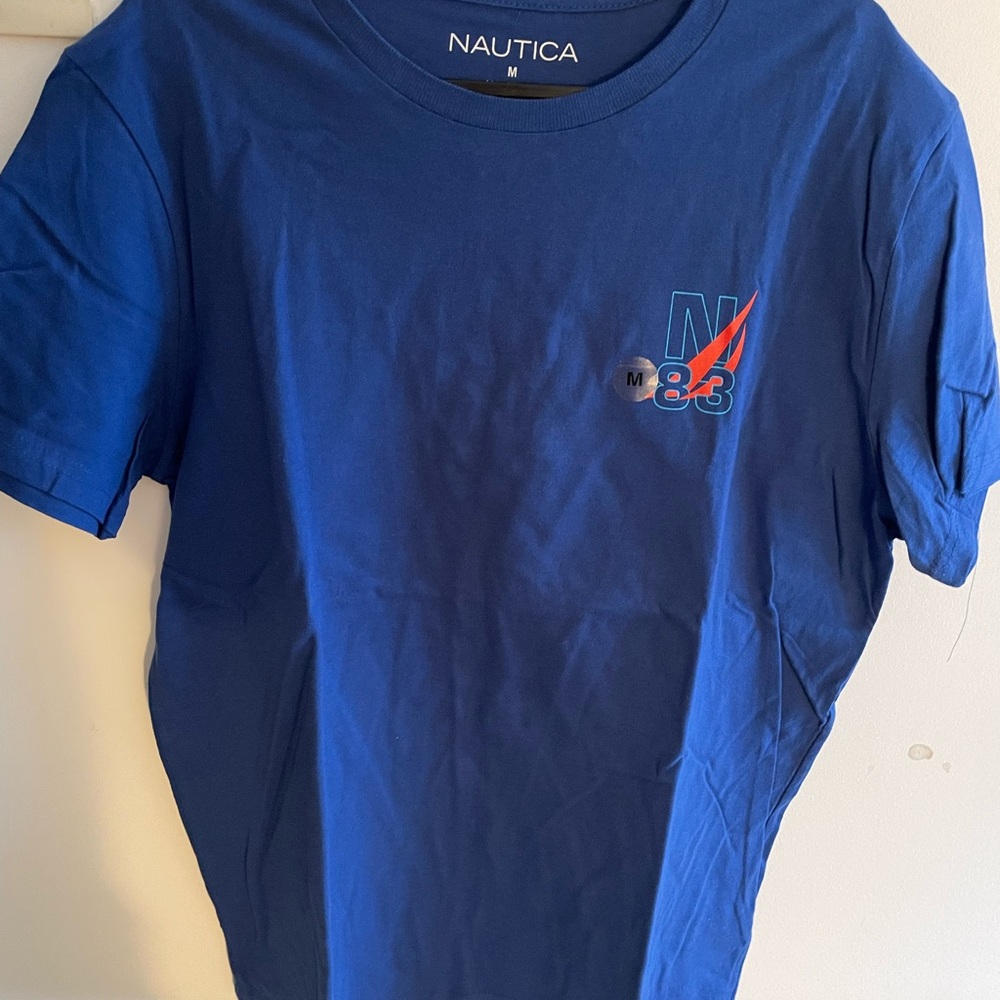 Nautica Blue Graphic T-Shirt